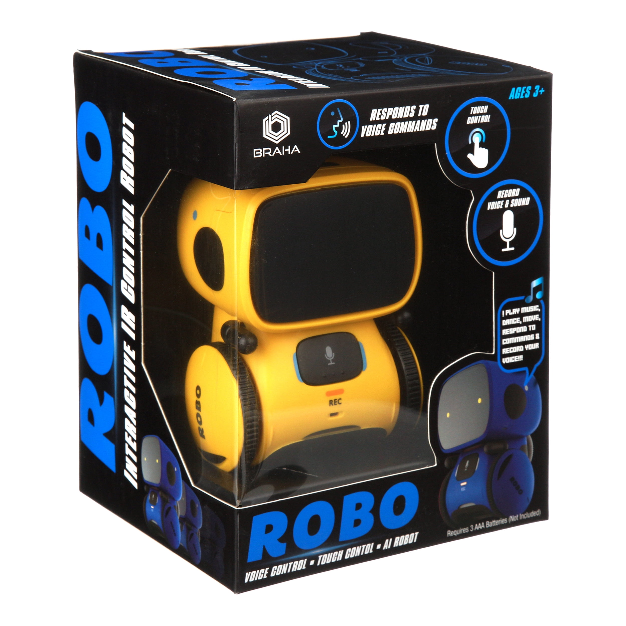 braha robo interactive ir control robot