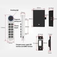 thumbnail image 3 of Electronic Smart Door Lock Biometric Fingerprint Password Key Front Door, 3 of 9