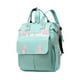 thumbnail image 1 of Mochila grande para pañales de bebé, bolsa para mamá y papá, para guardería, senderismo al aire libre Verde, 1 of 8