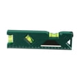 thumbnail image 4 of Portable Magnetic Pocket Level Gauge Mini Protractor With Metric Ruler Measure Vertical Horizontal 45° Measure Metric Ruler [200mm] green, 4 of 9