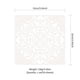 thumbnail image 4 of Injueey 1 juego de plantillas de mandala reutilizables, material de PET ecológico, pintura de puntos de mandala, plantillas huecas para rocas, pintura Artesanía Injueey HA020577-00, 4 of 6