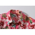 thumbnail image 4 of SSLR Big Girls Hawaiian Shirt Cotton Short Sleeve Button Down Shirt, 4 of 8