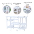 thumbnail image 3 of Fantasy Fields Wooden Desk & Chair Set, White, 3 of 17
