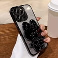 thumbnail image 1 of Kawaii Cat Invisible Make-up Mirror Bracket With Lens Film Gradient Flash Powder Advanced Sense All-inclusive Anti-fall Phone Case For Apple Iphone, 1 of 5