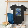 thumbnail image 4 of Mega Man Rockman Video Game Character Romper Boys or Girls Infant Baby Brisco Brands NB, 4 of 6