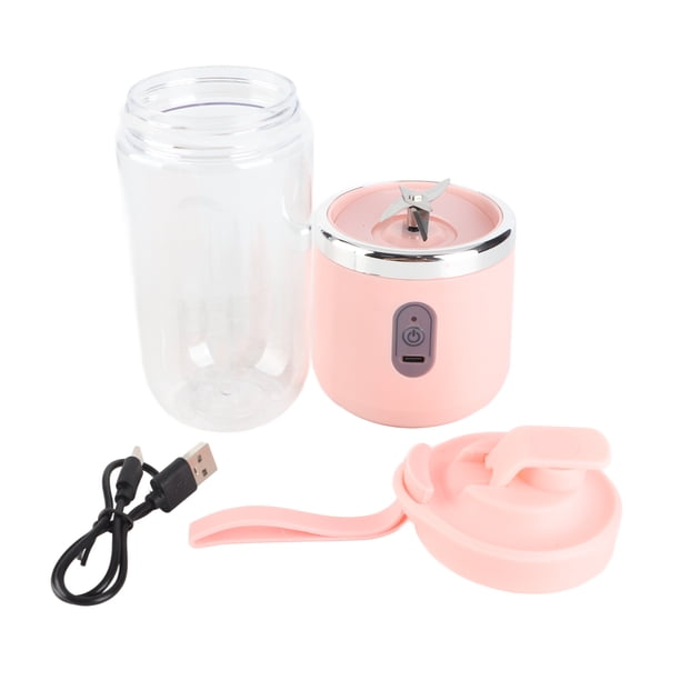 Licuadora eléctrica portátil multifunción recargable por USB de 400 ml.