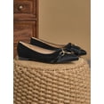 thumbnail image 3 of Women's Pointed Toe Flats Soft Leather Loafers Comfortable Slip-On Shoes Ideal for Office and Daily Commuting Wear, 3 of 7