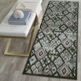 thumbnail image 3 of SAFAVIEH Paradise Yvonne Geometric Southwestern Area Rug, Charcoal/Multi, 5'3" x 7'6", 3 of 7