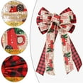 thumbnail image 2 of Christmas Tree Bows Christmas Bows Christmas Wreath Bow For Christmas Garland Christmas Tree Ornaments Xmas Hanging Ornaments, 2 of 3