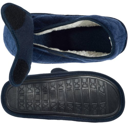 velcro fastening slippers for swollen feet