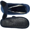 thumbnail image 3 of Men's Navy Edema Slipper for Swollen Feet-opens Fully (XL 12-13), 3 of 4