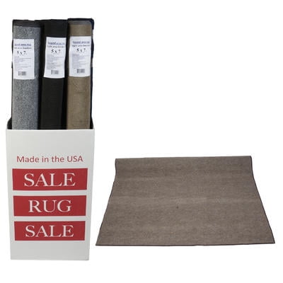New 205681 59 8x83 85in Bound Area Rug Asst 12 Pack Carpet