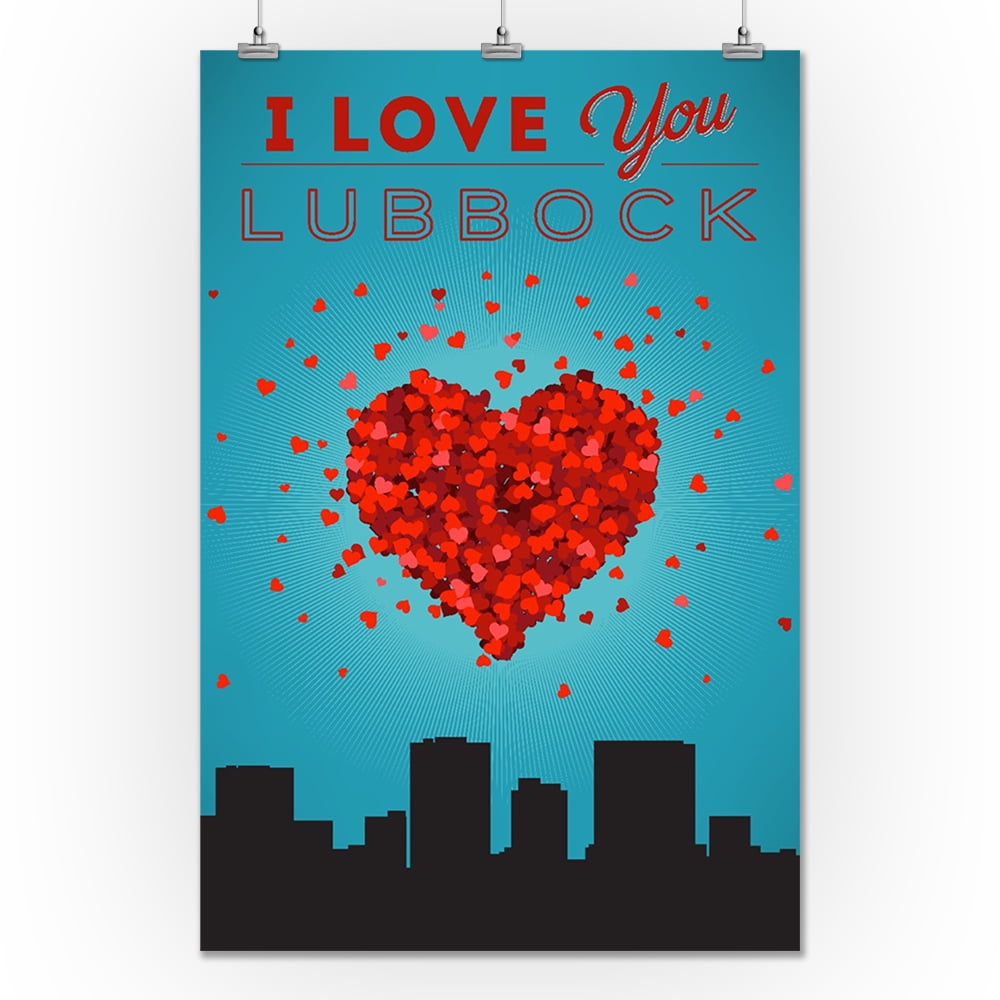 I Love You Lubbock Texas Lantern Press Artwork 24x36 Giclee Gallery Print Wall Decor Travel Poster Walmart Com Walmart Com I Love You Lubbock Texas Lantern Press Artwork 24x36 Giclee Gallery Print Wall Decor Travel Poster Walmart Com Walmart Com