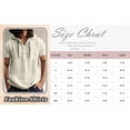 thumbnail image 2 of Linen Shirts Hoodie for Men Short Sleeve Beach Lightweight Graphic Shirt Hooded Sweatshirts Summer, 2 of 2