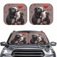 thumbnail image 2 of Fotbe Heart Guinea Pig Couple Juego de 2 Piezas de Parasoles para Parabrisas | Bloqueador Solar para Auto | Accesorios Plegables para Protección Solar Interior-Medium, 2 of 6