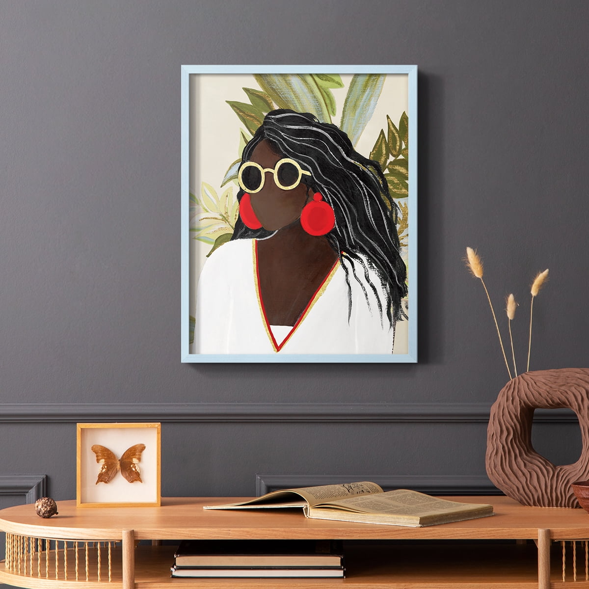 All That Beauty II in Paper Solid Wood 11 x 14 Framed Print