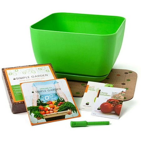 Fertile Earth Simple Garden Square Planter Box
