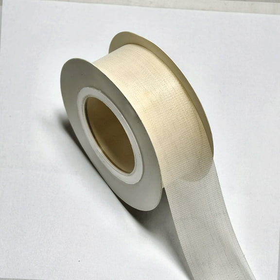 Namzi Satin Ribbon - 2 Rolls Florist Ribbon (2.5cm x 20yd), champagne Satin Ribbon for Gift Wrapping, Silk Material.