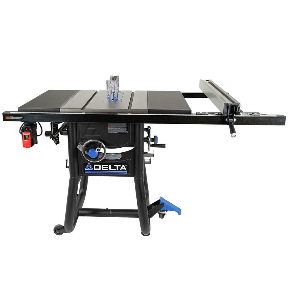 Delta 365000T2 15 Amp 30 in. Contractor Table Saw with Steel