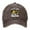 Coffee, variant on XFeng "See Ya Later Excavator" Embroidery Washed Baseball Cap, Vintage Black Toddler Boys Construction Vehicle Adjustable Sun Hat