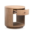 thumbnail image 5 of Magnussen Home Sanford Chateau Brown Round End Table, 5 of 12