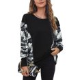 thumbnail image 1 of Femmes Pull-Over, Femmes Manches Longues Top Femmes Sweat-Shirt Femmes Manches Longues Top Haute Performance Haut de Gamme, 1 of 5