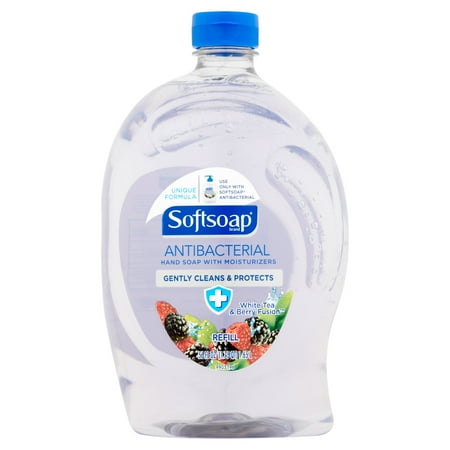 UPC 074182262389 product image for Softsoap Antibacterial Hand Soap Refill, White Tea and Berry Fusion - 56 oz | upcitemdb.com