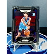 2023-24 Panini Prizm Basketball Card RC Leaky Black Charlotte Hornets #284