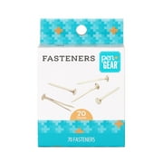 ACCO Brass Prong Paper File Fasteners, 1-1/4, 100-Pack 
