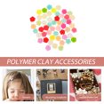 thumbnail image 2 of 50Pcs DIY Use Decors Album Mobile Shell Decorations Stereo Resin Ornaments (Assorted Color), 2 of 9
