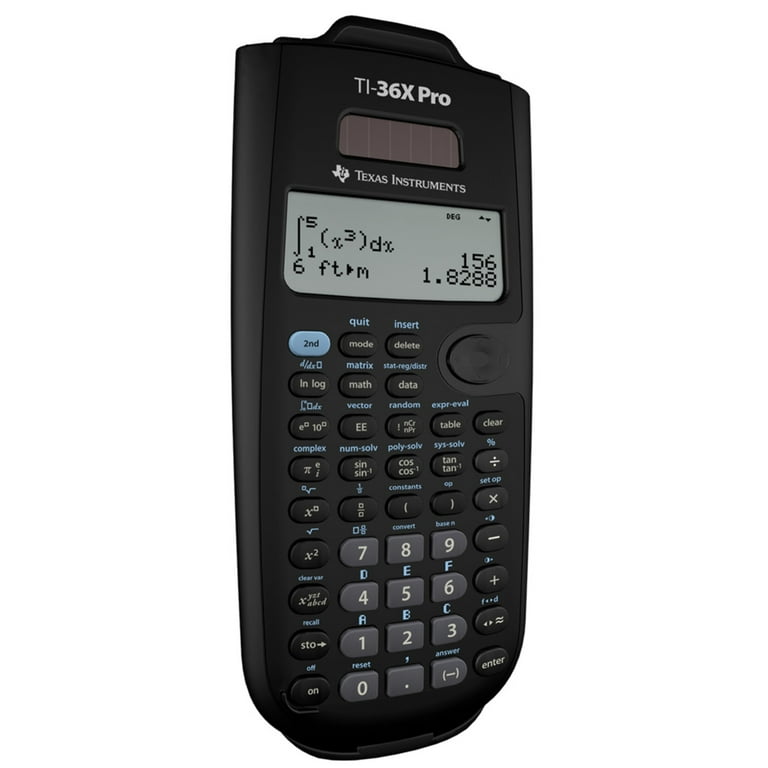 Texas Instruments TI-36X Pro Four-line Scientific Calculator High School Math and Science.