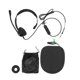 thumbnail image 1 of Phone Headset Professional Noise Canceling Single Ear Customer Service Headset for Call Center Business Office Simple 3.5mm, 1 of 5
