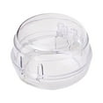 thumbnail image 2 of Binmer Kitchen Utensils Transparent Gas Stove Knob Protective Cover Baby Safe Kitchen Supplies 4pc, 2 of 9