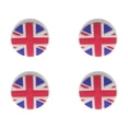 thumbnail image 1 of 4 Pcs Silicone Tennis Racket Vibration Dampeners UK Flag Pattern Tennis Racquet Absorbers Tennis Racket Strings Dampers for Players, 1 of 4