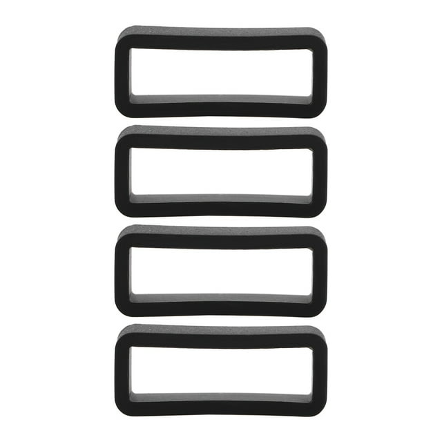 Watch Strap Buckles,4pcs Replacement Silicone Watch Watch Buckles Watchbands Buckles Optimized for Excellence