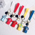 thumbnail image 4 of Llavero colgante de Jersey creativo para fanáticos del baloncesto, joyería personalizada Popular para amantes del baloncesto, colgante de bolsa, regalo de accesorios, 4 of 4