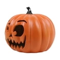 thumbnail image 2 of Linterna de calabaza de Halloween, linterna de calabaza LED, decoración de Halloween, adorno de mesa para el hogar, césped, fiesta, porche, interior y, 2 of 8