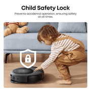 Eufy Robot Vacuum Omni C20, Vacuum and Mop Combo, 7,000 Pa Suction, Ultra-Slim 3.35-Inch, Self-Emptying All-in-One Station