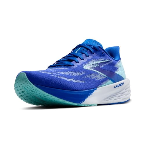 Brooks Men’s Launch 11 Neutral Running Shoe - Cobalt/Limpet Shell - 10.5 Medium