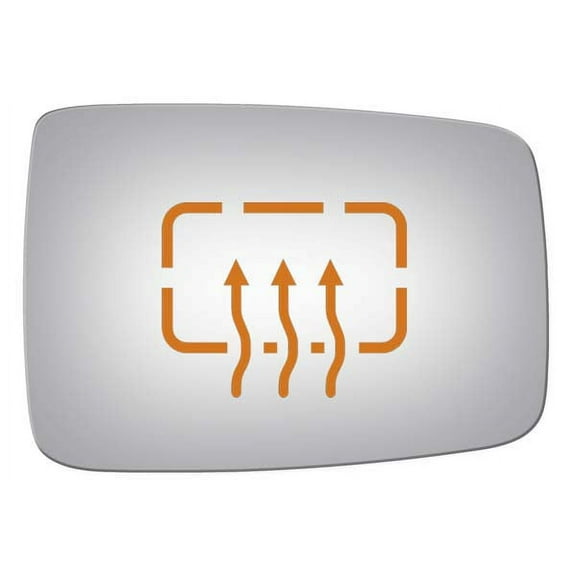 Burco Side View Mirror Replacement Glass - Clear Glass - 5351H