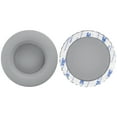 thumbnail image 3 of Geekria QuickFit Replacement Ear Pads for SteelSeries Siberia V1, Siberia V2, Siberia V3 Prism Gaming Headphones Ear Cushions, Headset Earpads, Ear Cups Cover Repair Parts (Grey), 3 of 6