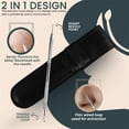 thumbnail image 2 of Skin Milia Remover Tool and Comedone Extractor Tool. Double Ended Loop & Sharp Zit/Pimple Popper Tool Kit. Stainless Steel Ear Blackhead Remover Tools Professional Pimple Extractor Tool for Acne, 2 of 5