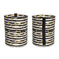 thumbnail image 2 of Easygdp Gold Flamingo Car Trash Can Garbage Car Accessories Trash Can Car Waste Bin for for Driver and Passenger Any Vehicle, 2 of 7