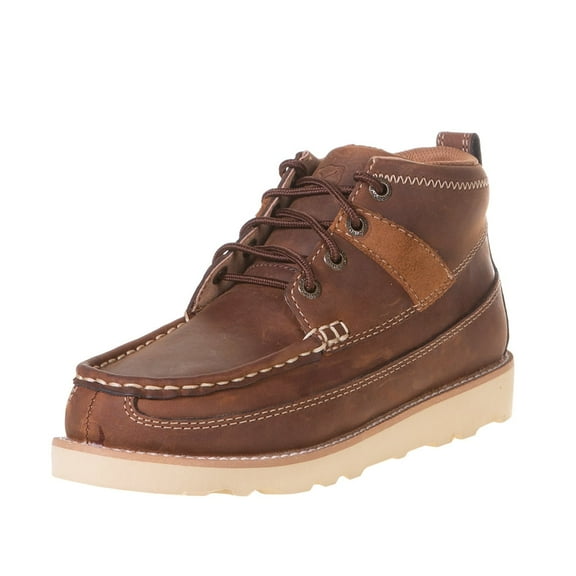 Children's Twisted X YCA0001 Lace Up Boot Brown Oiled Saddle Leather 6 M