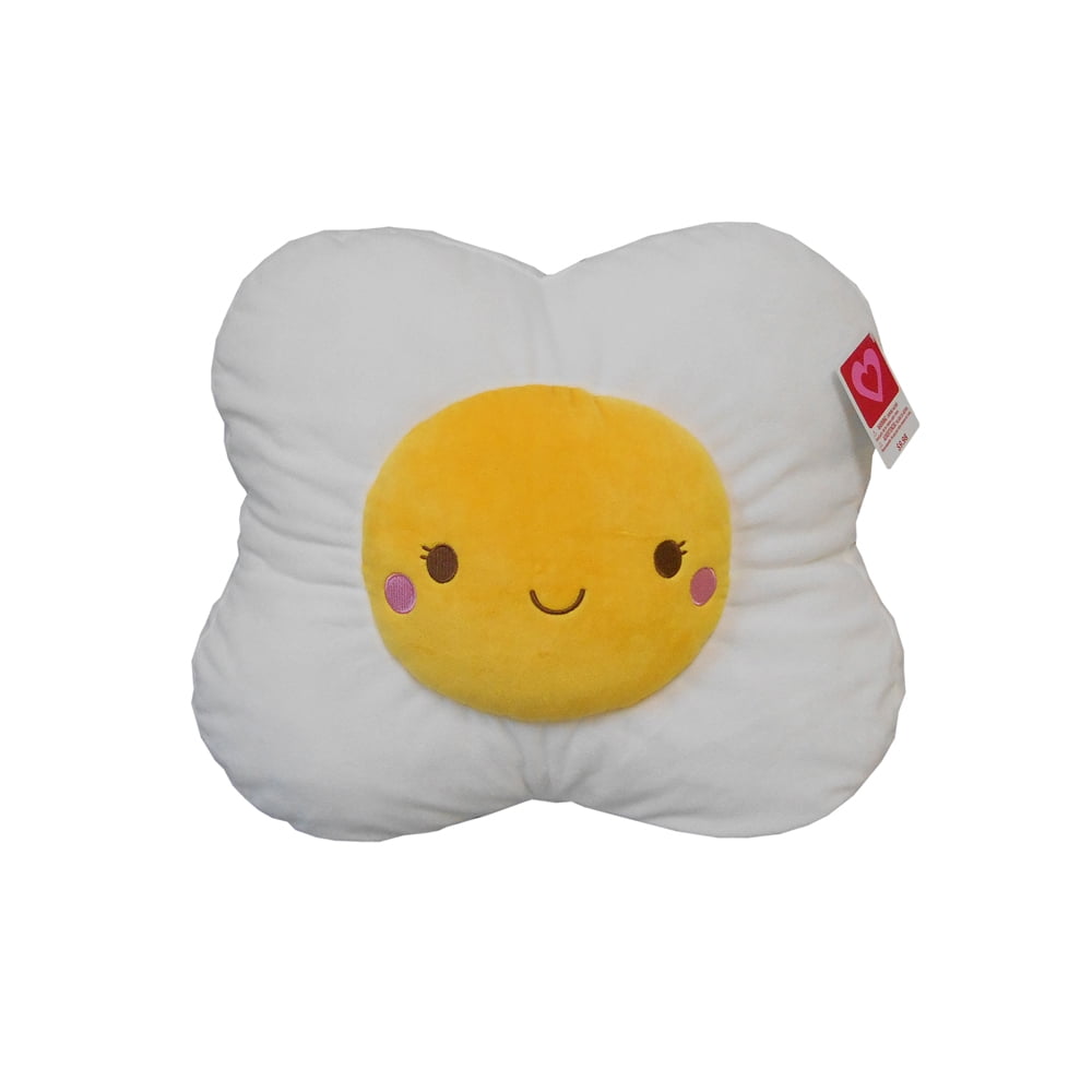 L Fried Egg Pillow