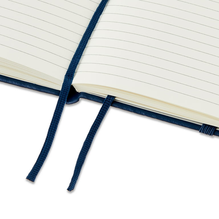 Pen+gear Simulated Leather Journal, Blue, 3.5 inch x 5.5 inch, 192 Ruled Pages Pen+gear Simulated Leather Journal, Blue, 3.5 inch x 5.5 inch, 192 Ruled Pages