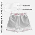thumbnail image 3 of FORMRS Boys Swim Trunks Quick Dry Mesh Liner Boardshorts Sizes XS-XL, Hand Drawn Hearts, 3 of 7
