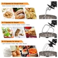 thumbnail image 3 of COZONY 7.5Qt Stand Food Mixer, Black with Dough Mixer, Egg Whisk, Beater, Splash Guard, 3 of 7