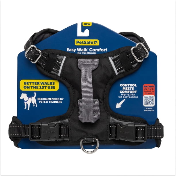 Arnés para perro PetSafe Easy Walk Comfort antitirones negro T/M