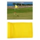thumbnail image 5 of Banderas de putting green, banderas de colores sólidos, banderas de golf para patio, banderas de golf de nailon; Amarillo, 5 of 9
